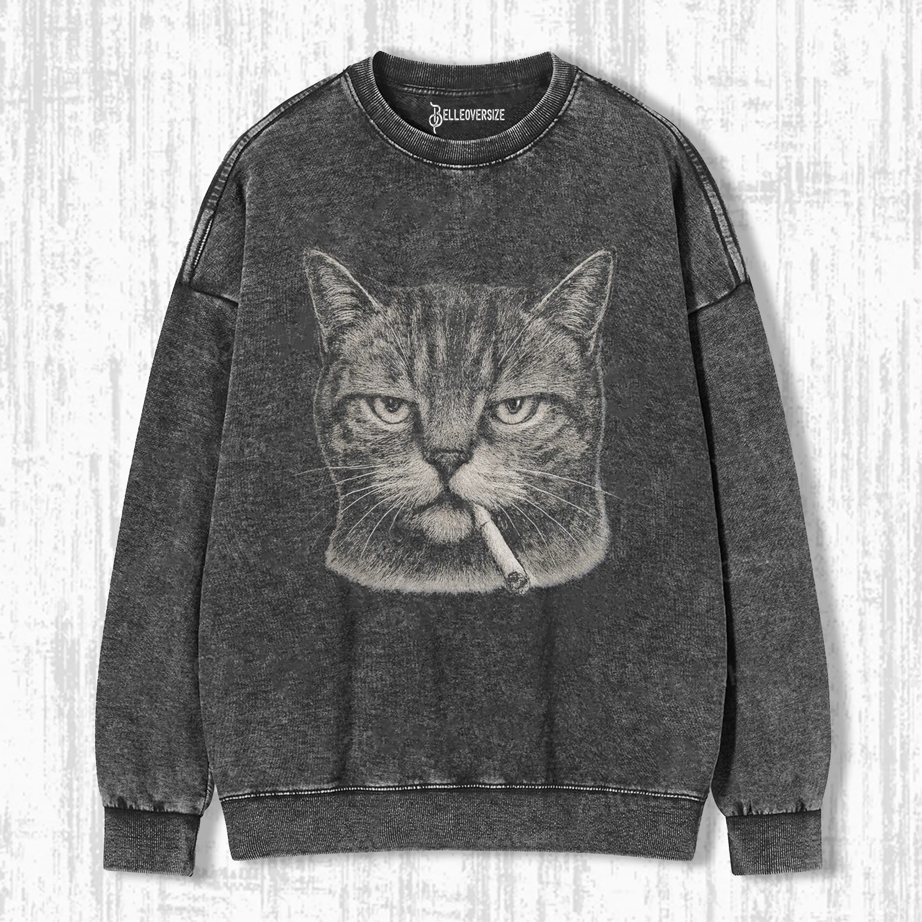 WACKY CAT SWEATSHIRTS